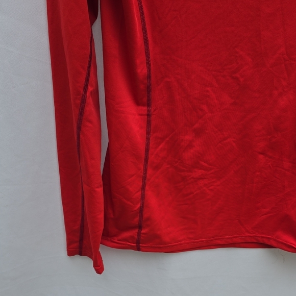 Exofficio Sol Cool women 8/10 long sleeve athletic top red, pullover, lightweigh - Picture 4 of 6